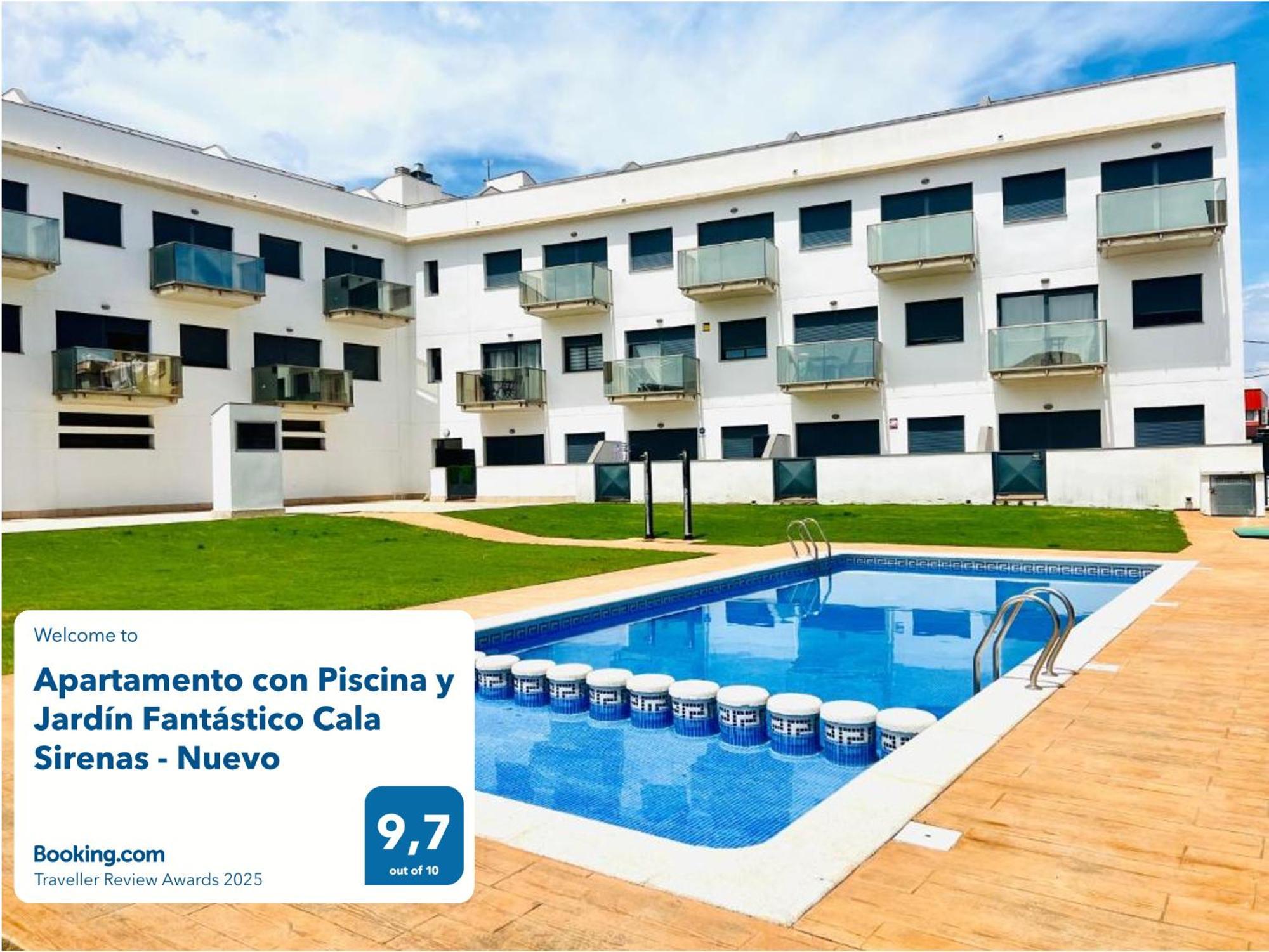 Apartamento Con Piscina Y Jardin Fantastico Cala Sirenas - Nuevo Miami Playa Extérieur photo